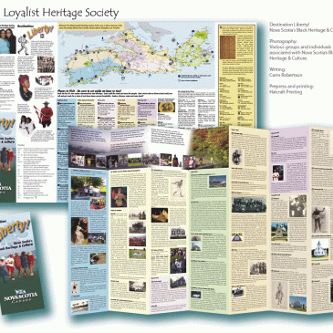 Nova Scotia Black Loyalist Cultural Heritage brochure