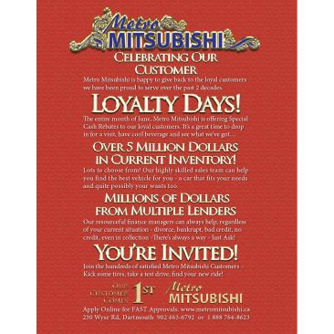 Mitsubishi Loyalty – 2013
