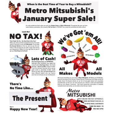 Mitsubishi January Super Sale 2014